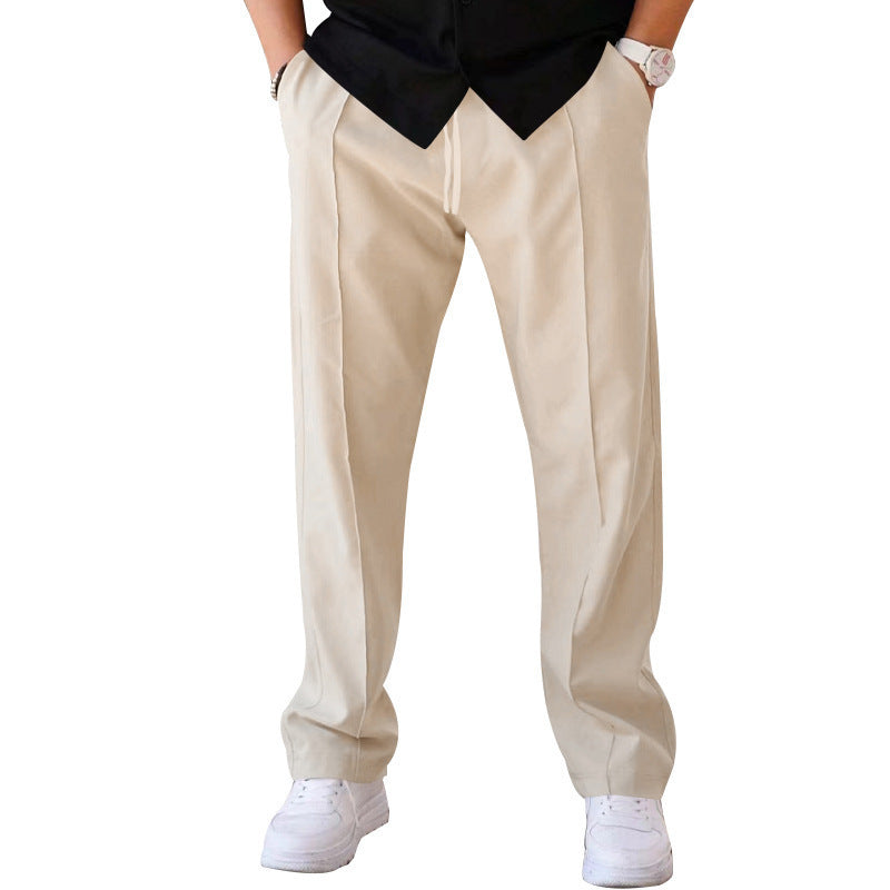 Pantalon Homme Large et Léger en Tissu Respirant