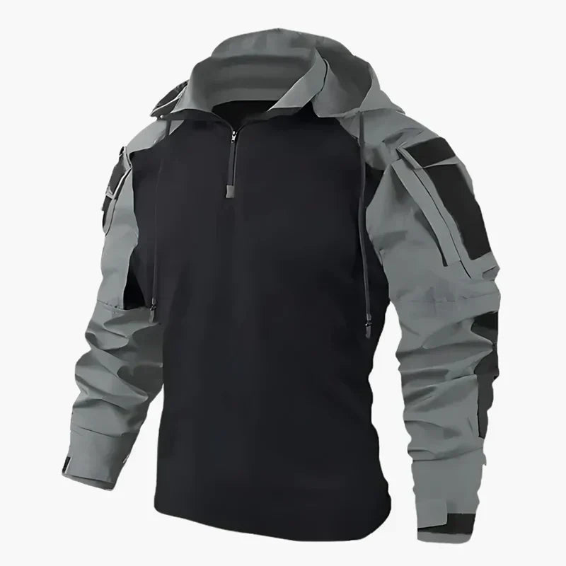 Veste de chasse pour homme avec poches multiples et capuche