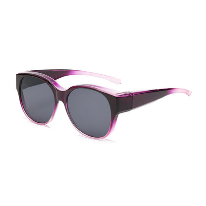 Lunettes de Soleil Femme Polarisées Protection UV400 Style Œil de Chat