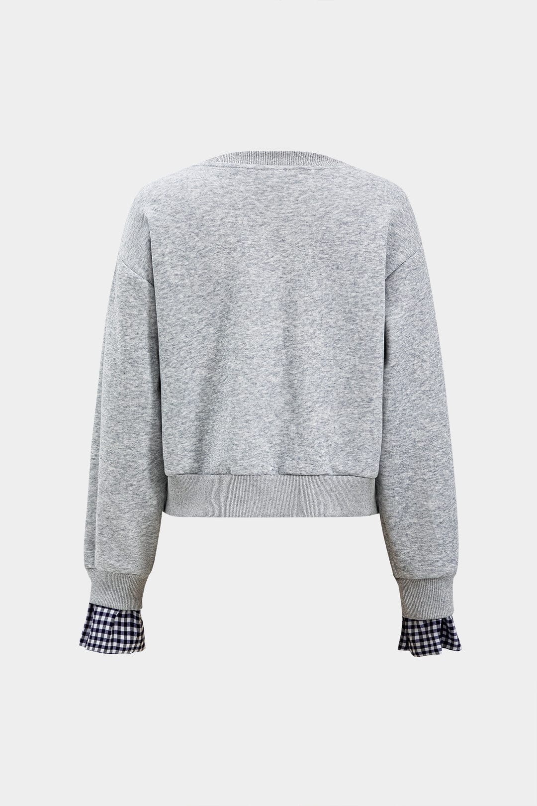 Elsa | Ensemble Sweat Décontracté à Carreaux