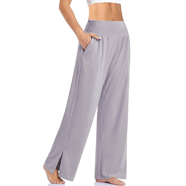 Pantalon Yoga Femme Fluide Large Confortable Coupe Ample