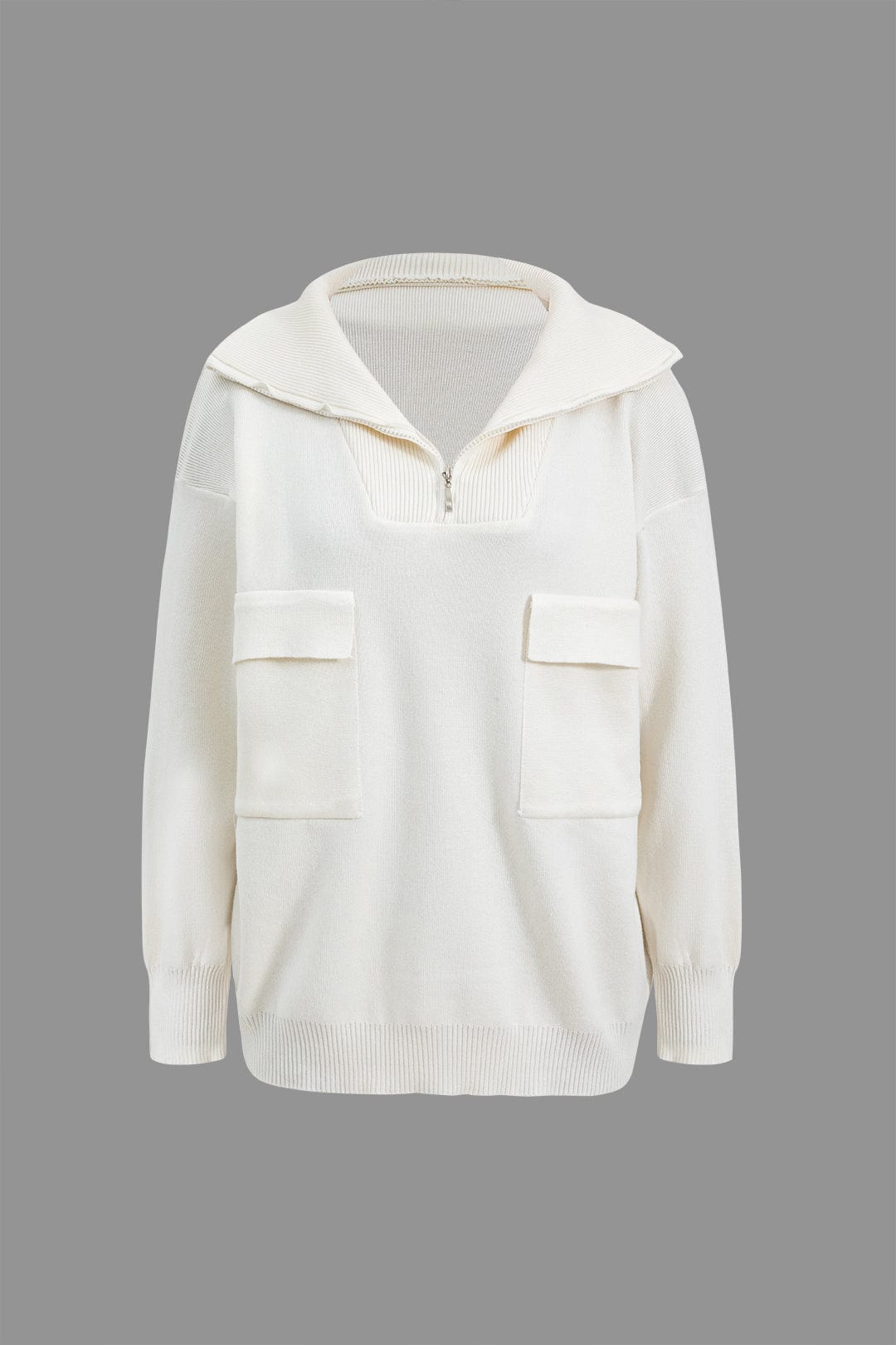 Ensemble Femme 2 Pièces : Pull Oversize et Jupe Fente
