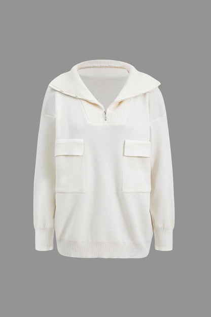 Ensemble Femme 2 Pièces : Pull Oversize et Jupe Fente