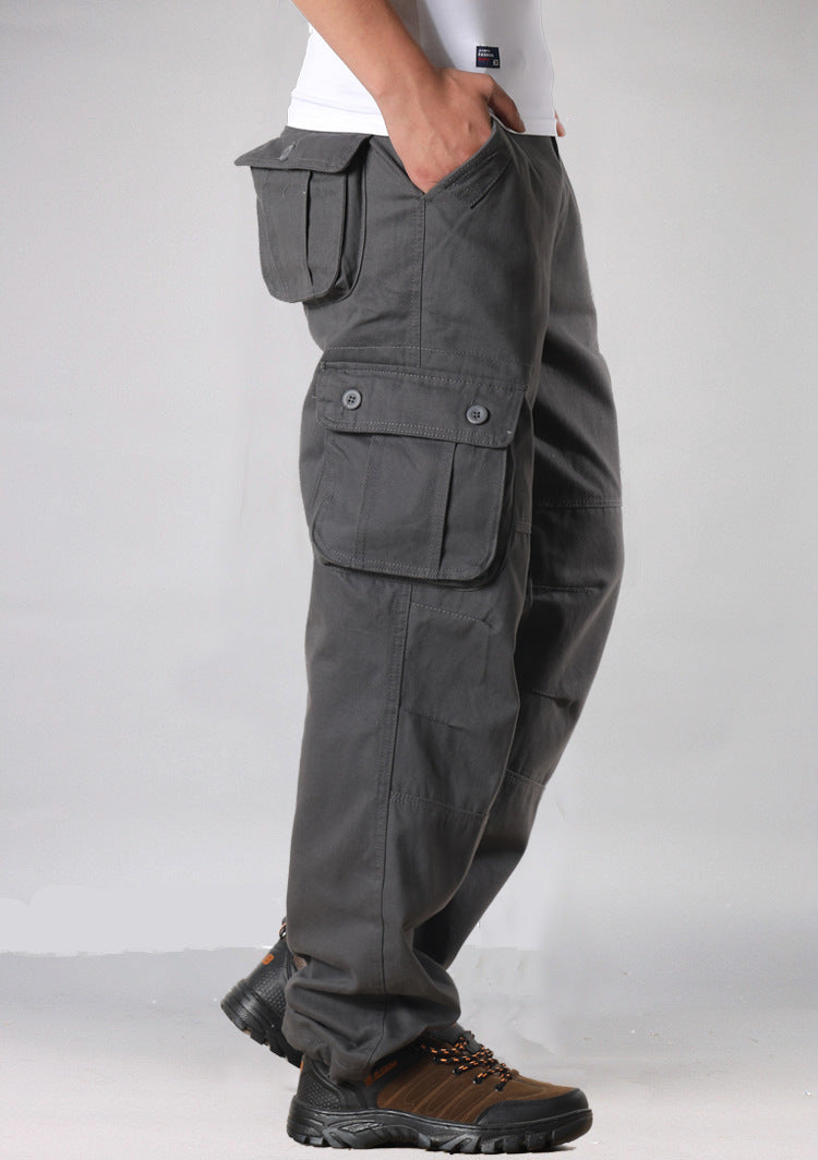 Pantalon Cargo Outdoor avec Multipoches et Style Détendu