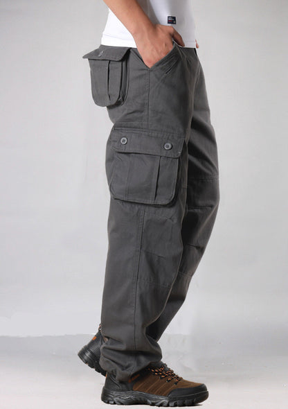 Pantalon Cargo Outdoor avec Multipoches et Style Détendu