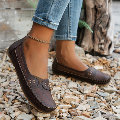 Chaussures orthopédiques femme respirantes à enfiler confortables