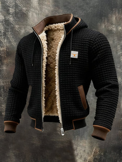 Veste Isolation Thermique Coupe-Vent Confortable Hiver