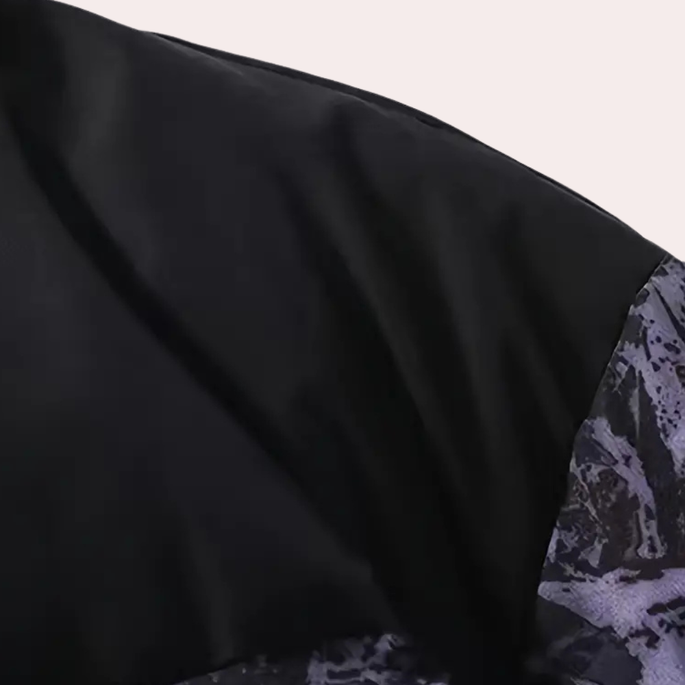 Veste d'Hiver Élégante Noire - vue 4
