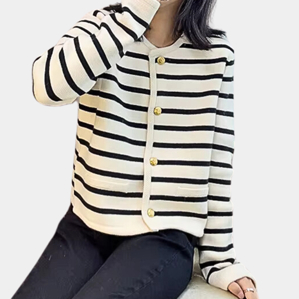 Pull à Rayures Féminin et Élégant pour Femme