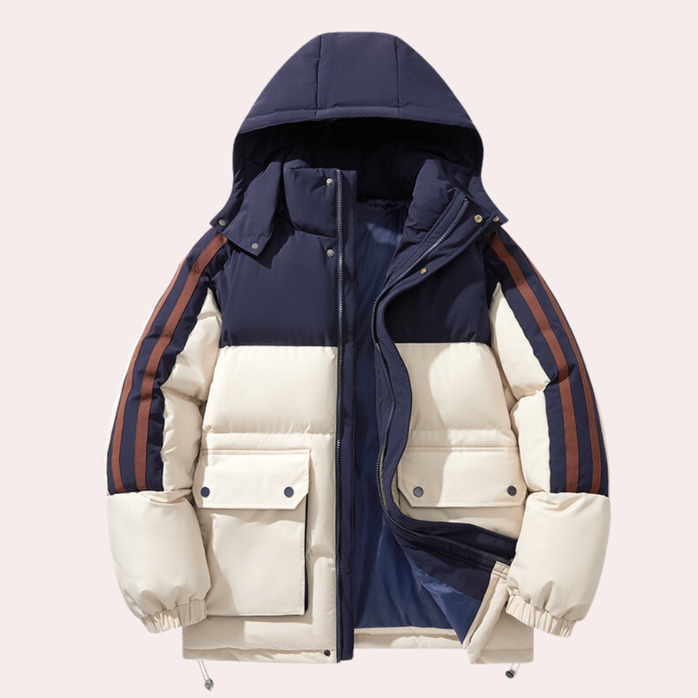 PETER - Manteau d'Hiver Rembourré Confortable pour Hommes
