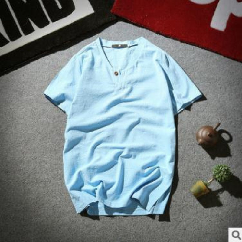 T-shirt Homme Manches Courtes Slim Fit Fashion