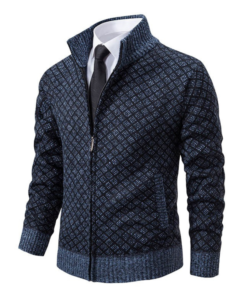 Veste hiver zippée chaude et stylée