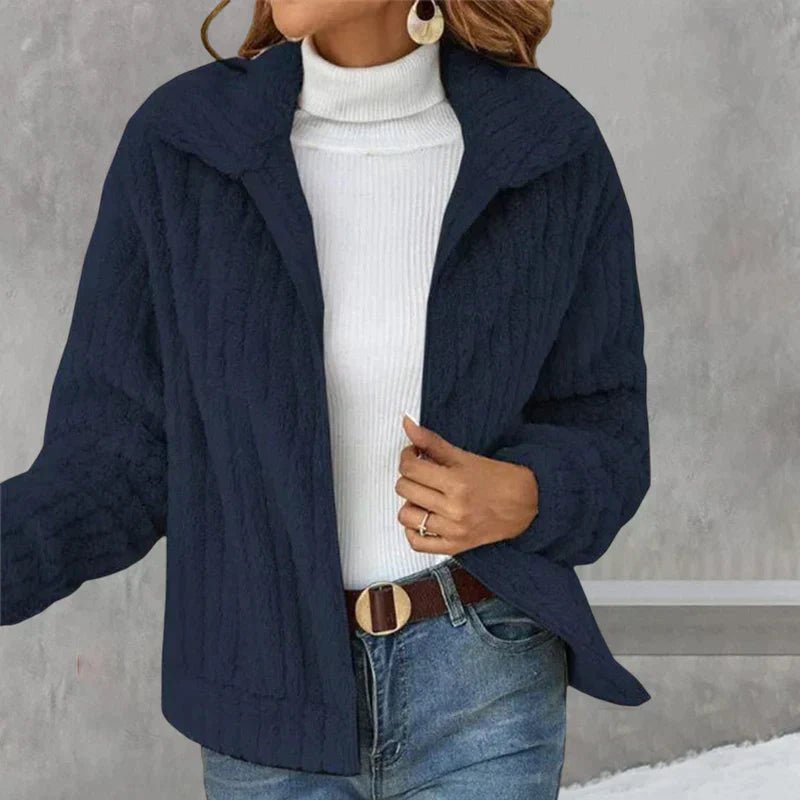 Veste Fleece Femme Douce et Élégante