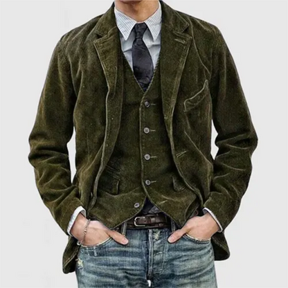 Blazer Homme Classique Manches Longues Moderne