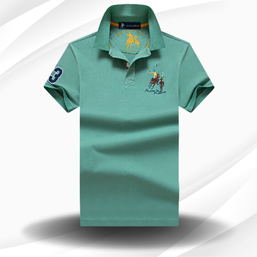 Polo Homme Designer Classique et Élégant