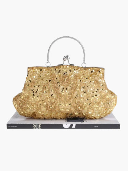Sac à Main Brodé Vintage Élégant