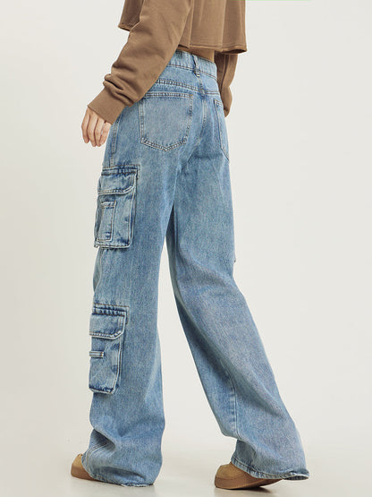 Pantalon Cargo Homme Coton Large Poches Multiples - PanierRoyale