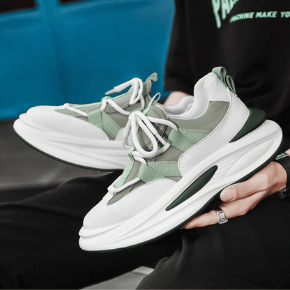 Baskets Homme Noires et Blanches Mode