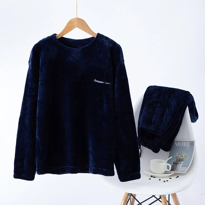 Pantalon Pyjama Homme Hiver Doux et Confortable