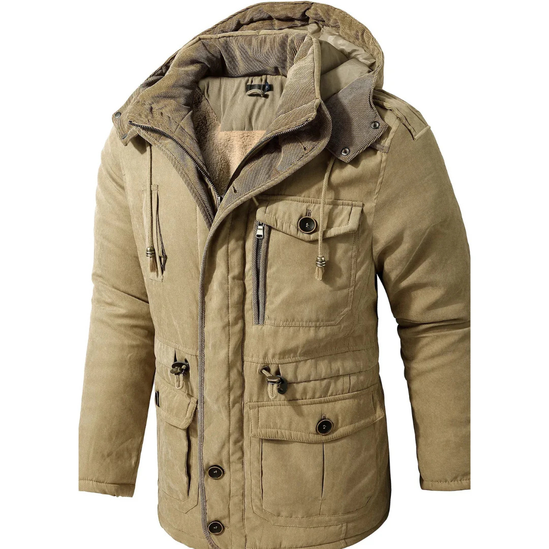Veste Hiver Homme Polaire Chaude et Stylique