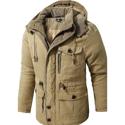 Veste Hiver Homme Polaire Chaude et Stylique