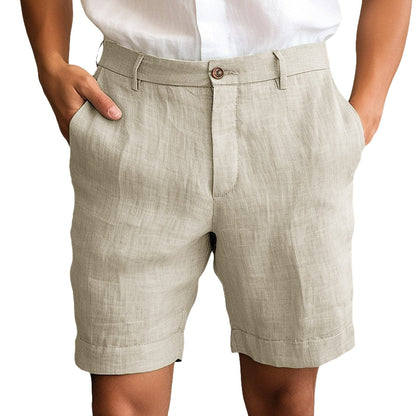 Pantalon Court Décontracté à Fermeture Éclair - PanierRoyale