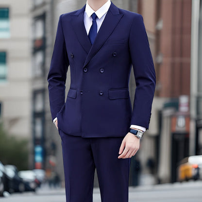 Costume Mariage Homme Slim Fit 2 Pièces Été