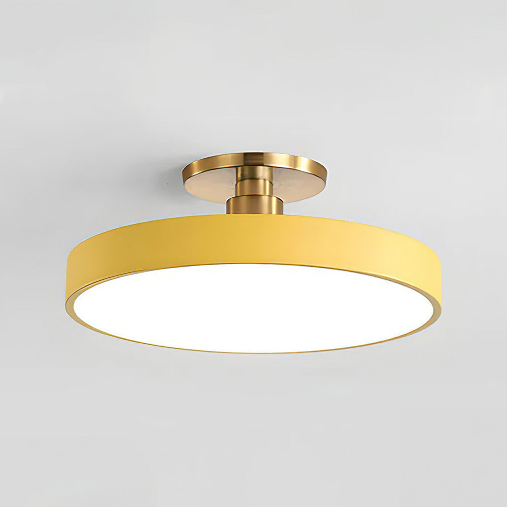 Lampe Plafond LED Or Moderne Élégante