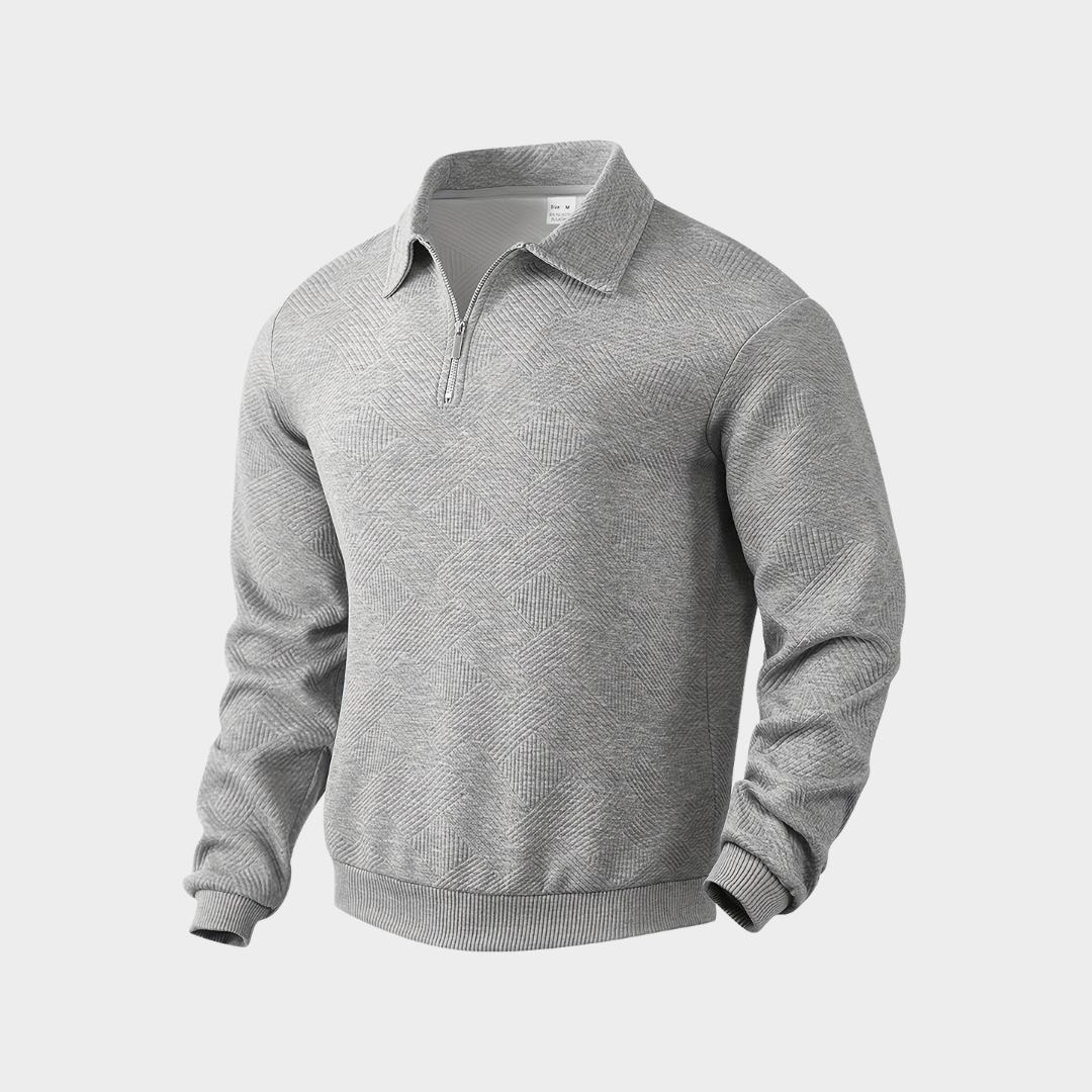 Pull Homme Laine Brun Chaud et Confortable