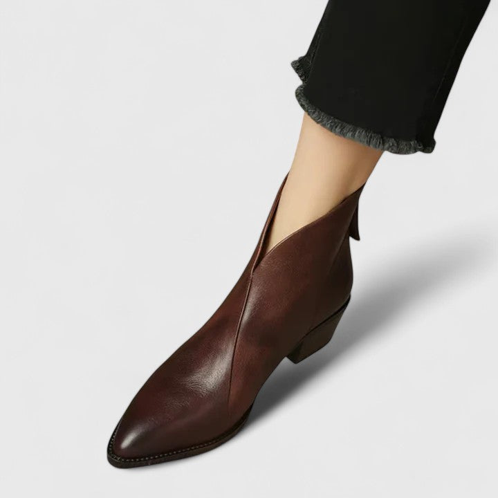 Bottines Élégantes à Talon Bloc
