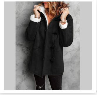 Parka Hiver Gris Clair avec Capuchon et Fermeture Éclair