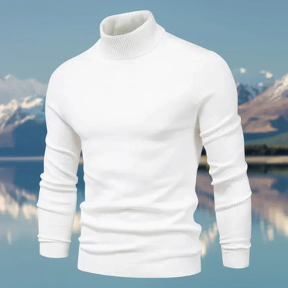 Pull Homme Col Roulé Chaud et Élégant pour Hiver
