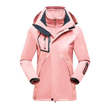Manteau Femme Imperméable Long et Chauffant