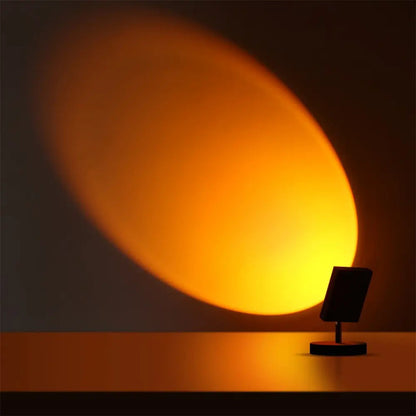 EcoLuxe - Retro zonsondergang tafellamp Zendoo.de
