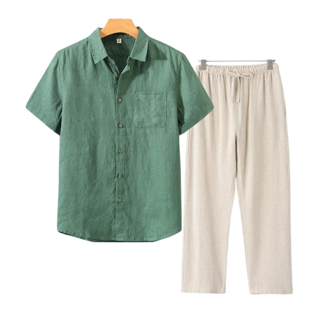 Costume Homme Été Confortable et Élégant