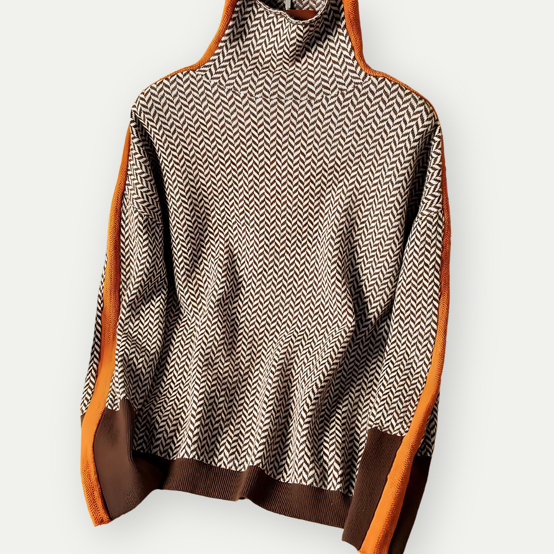 Pull Col Roulé Doux et Élégant