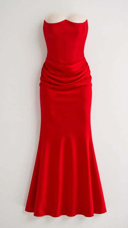 Robe de cérémonie femme longue pour invitées de mariage