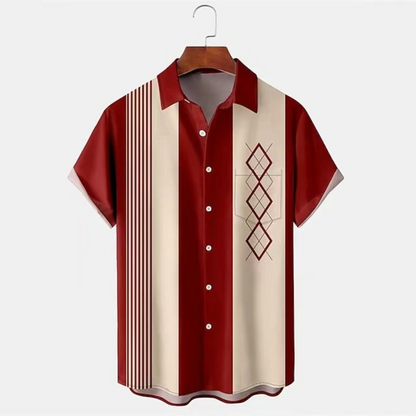 Chemise Homme Décontractée Style Chic