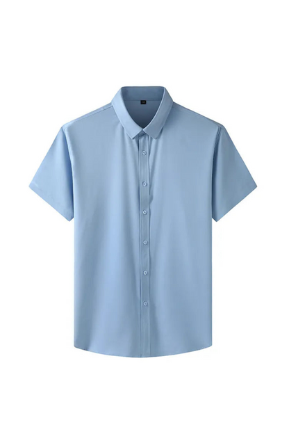 Chemise Homme Coton Manche Courte Été