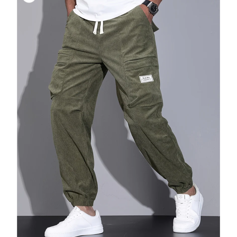 Pantalon Cargo Homme avec Poches Multiples et Design Pratique