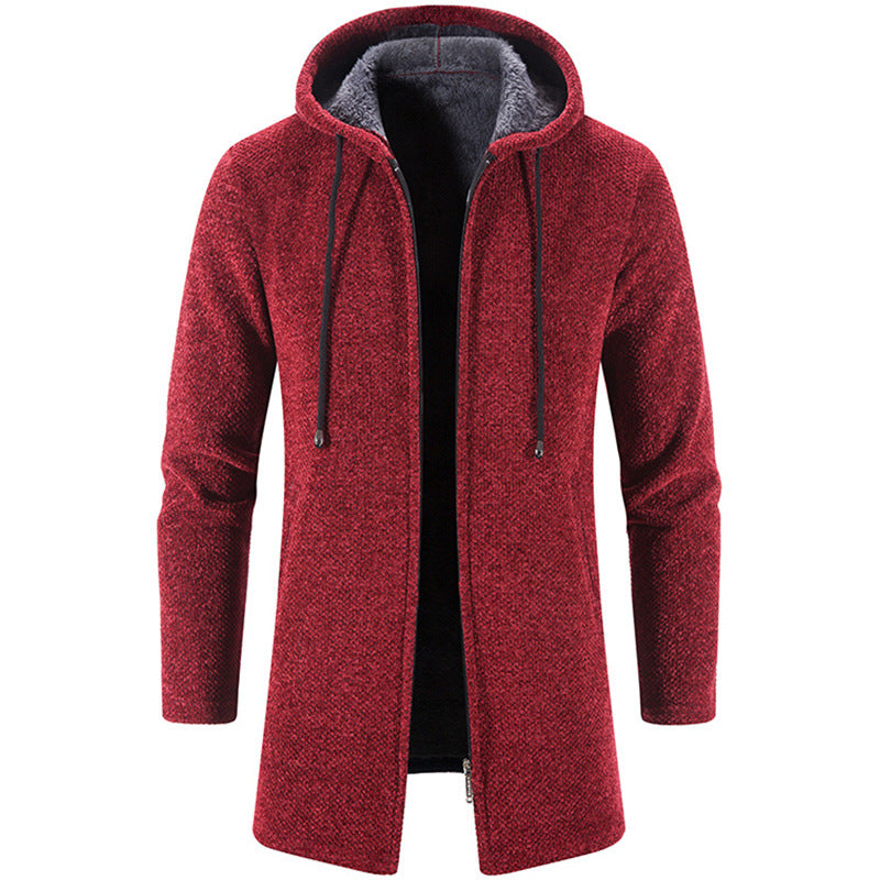 Manteau Hiver Homme Élégant - Veste Polaire Chaud et Confortable
