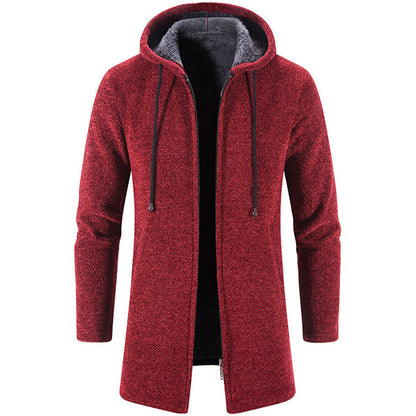 Manteau Hiver Homme Élégant - Veste Polaire Chaud et Confortable