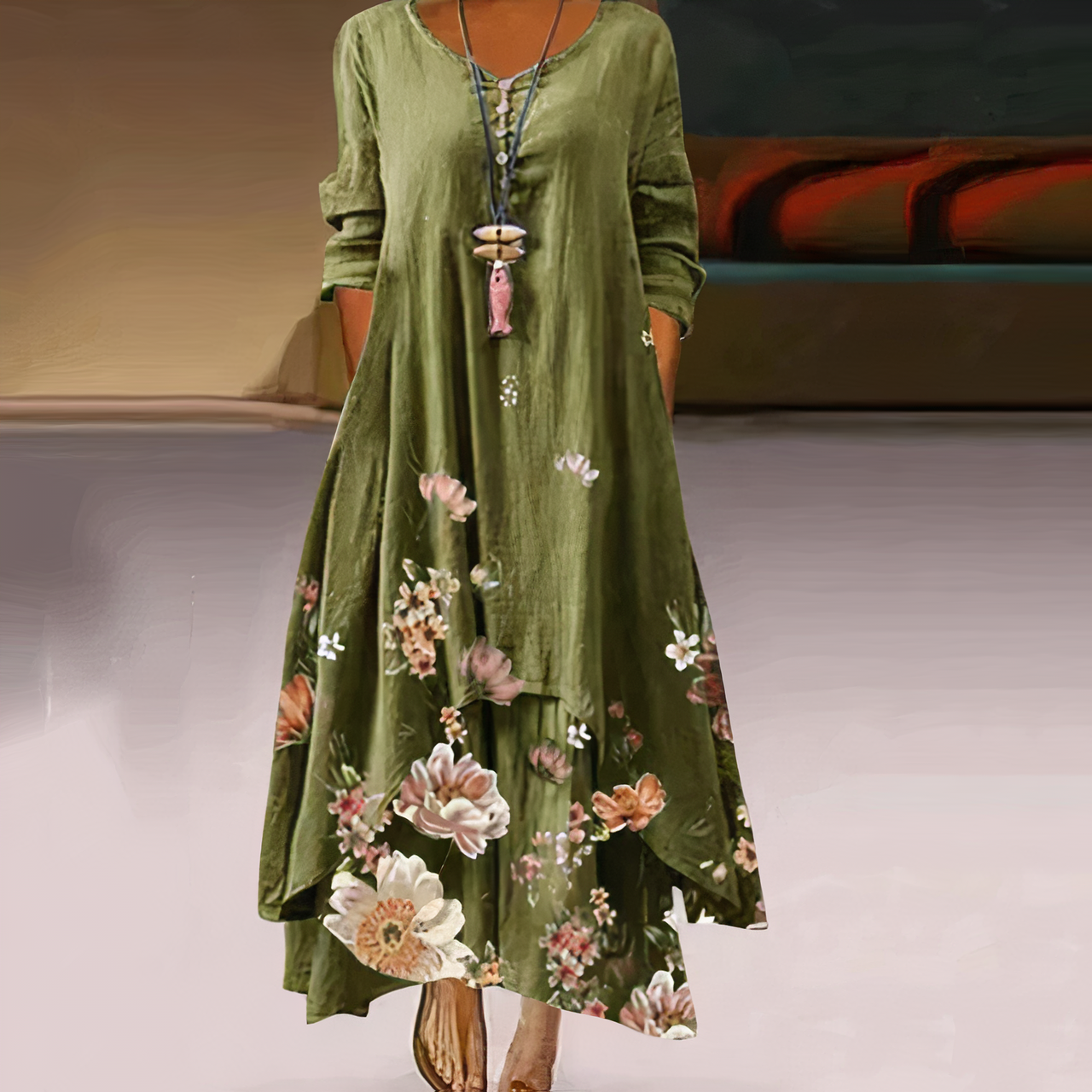 Robe Femme Coton Biologique Élégante et Douce