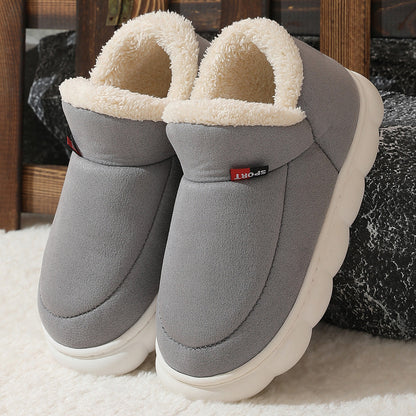Bottines Femme Hiver Chaudes et Confortables en Fourrure Synthétique