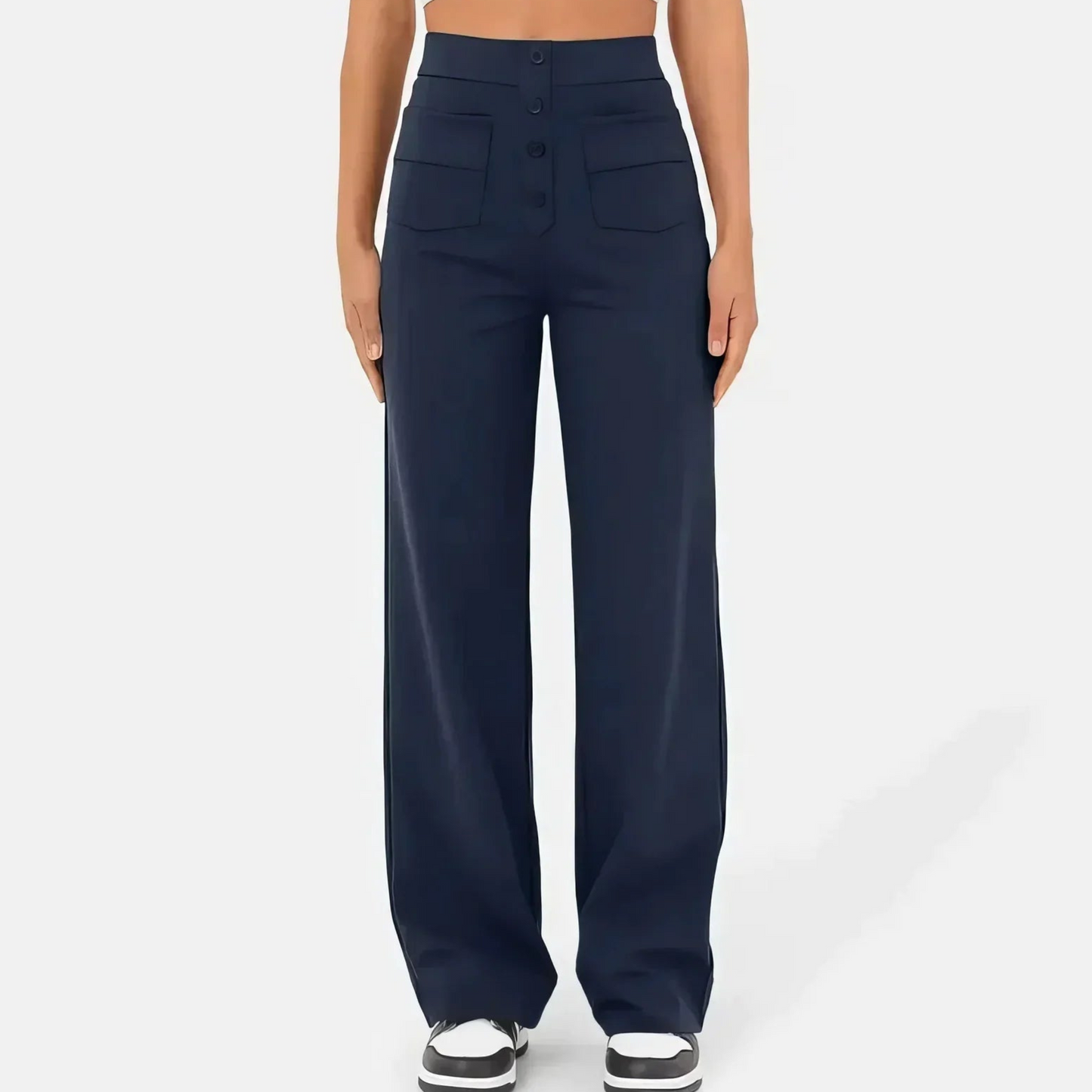 Pantalon Femme Taille Haute Confort et Élégance