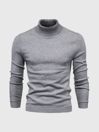 Pull à Col Roulé Homme Lavable