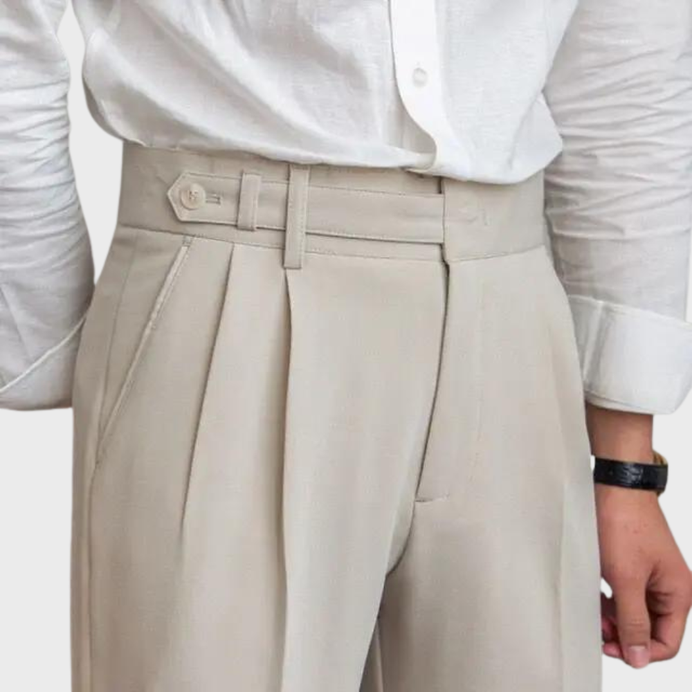 Pantalon Homme Taille Élégante et Confortable
