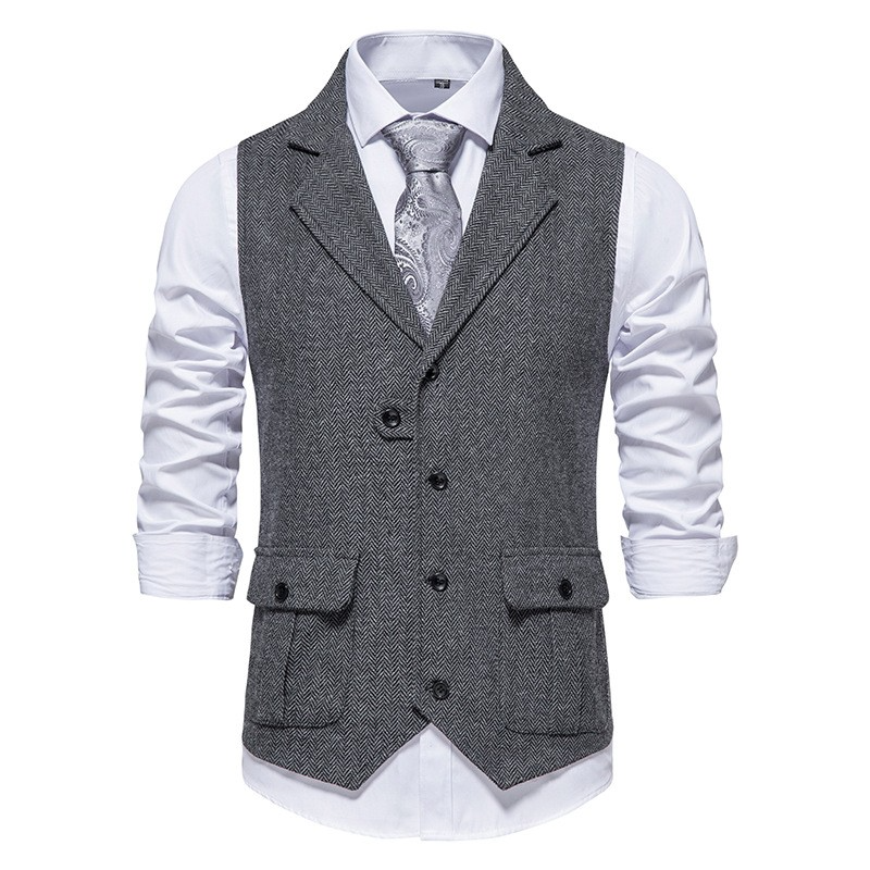Veste Homme Cuir avec Poches Latérales - BerlinGlamour