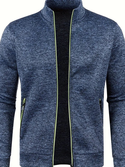 Veste Streetwear Détente avec Poches et Manches Longues