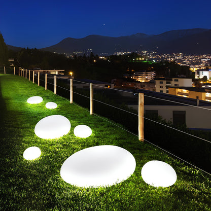 Lampe d’ambiance LED Sans Fil Effet Pierre Intérieur Extérieur